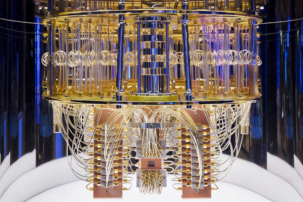 Quantum Computer Chandelier Heatsink